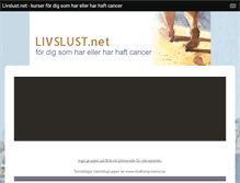Tablet Screenshot of livslust.net